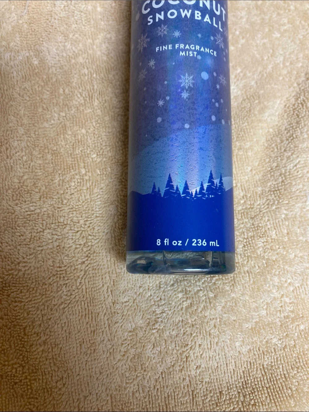 Bath & Body Works Frosted Coconut Snowball Mist - Blue
